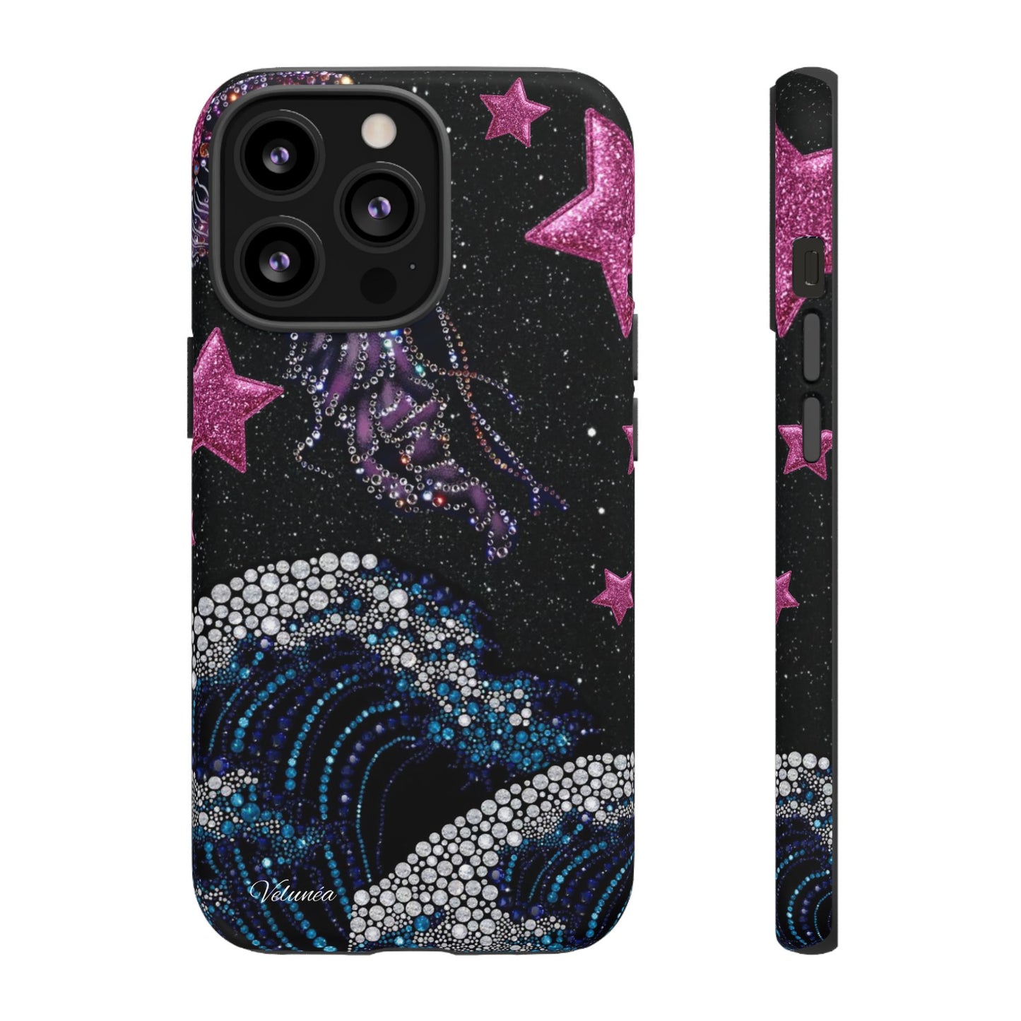 Velunéa Cosmic Waves Phone Case