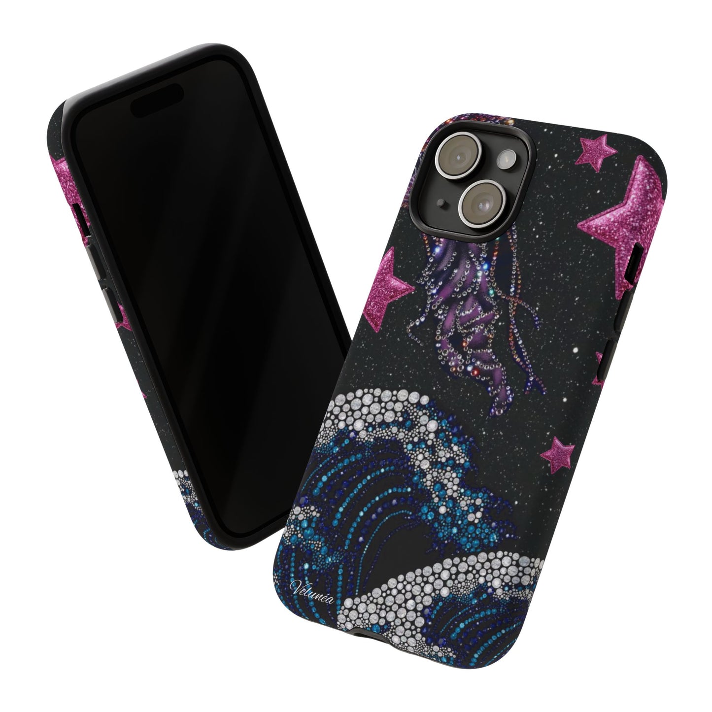 Velunéa Cosmic Waves Phone Case