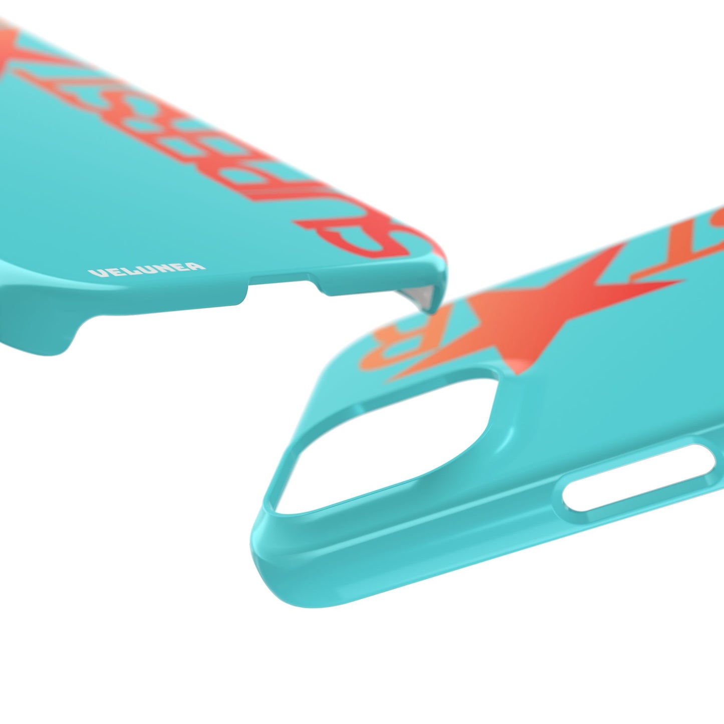 Superstar Teal & Coral Star Graphic