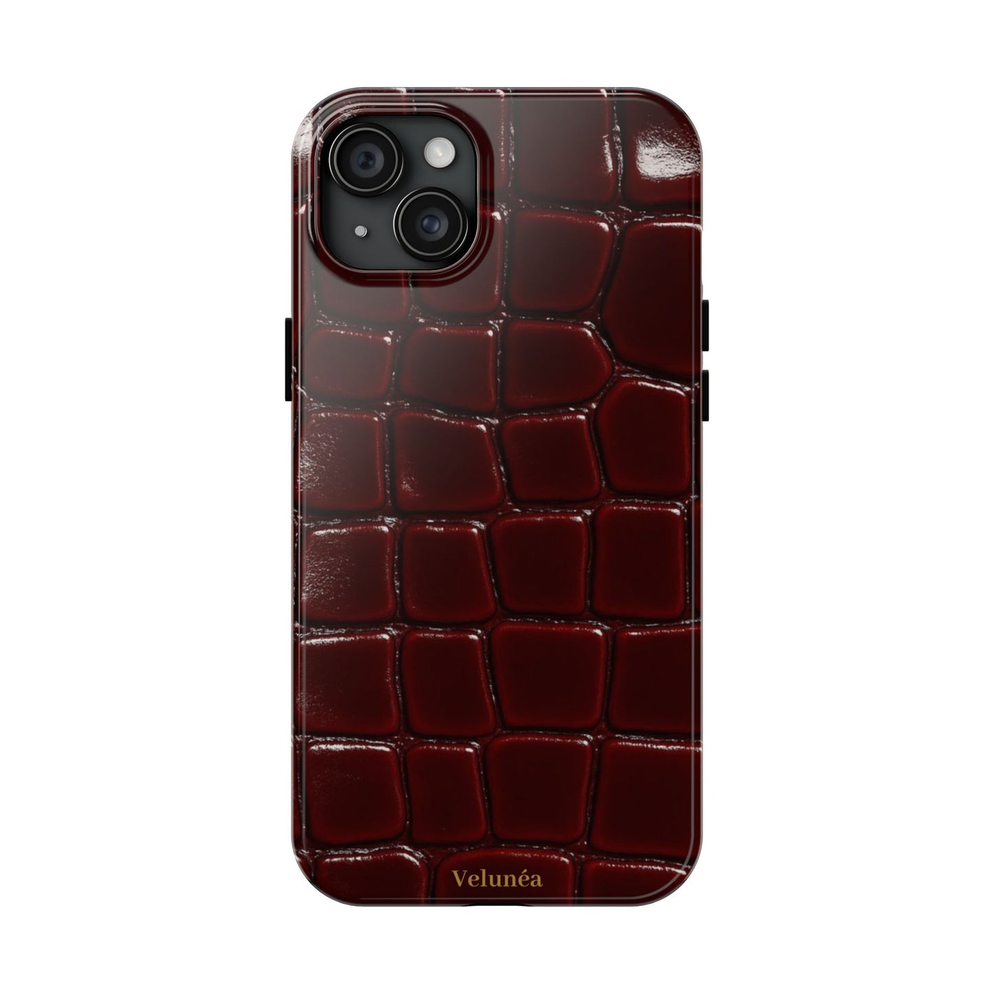 Velunéa Rouge Croc Phone Case