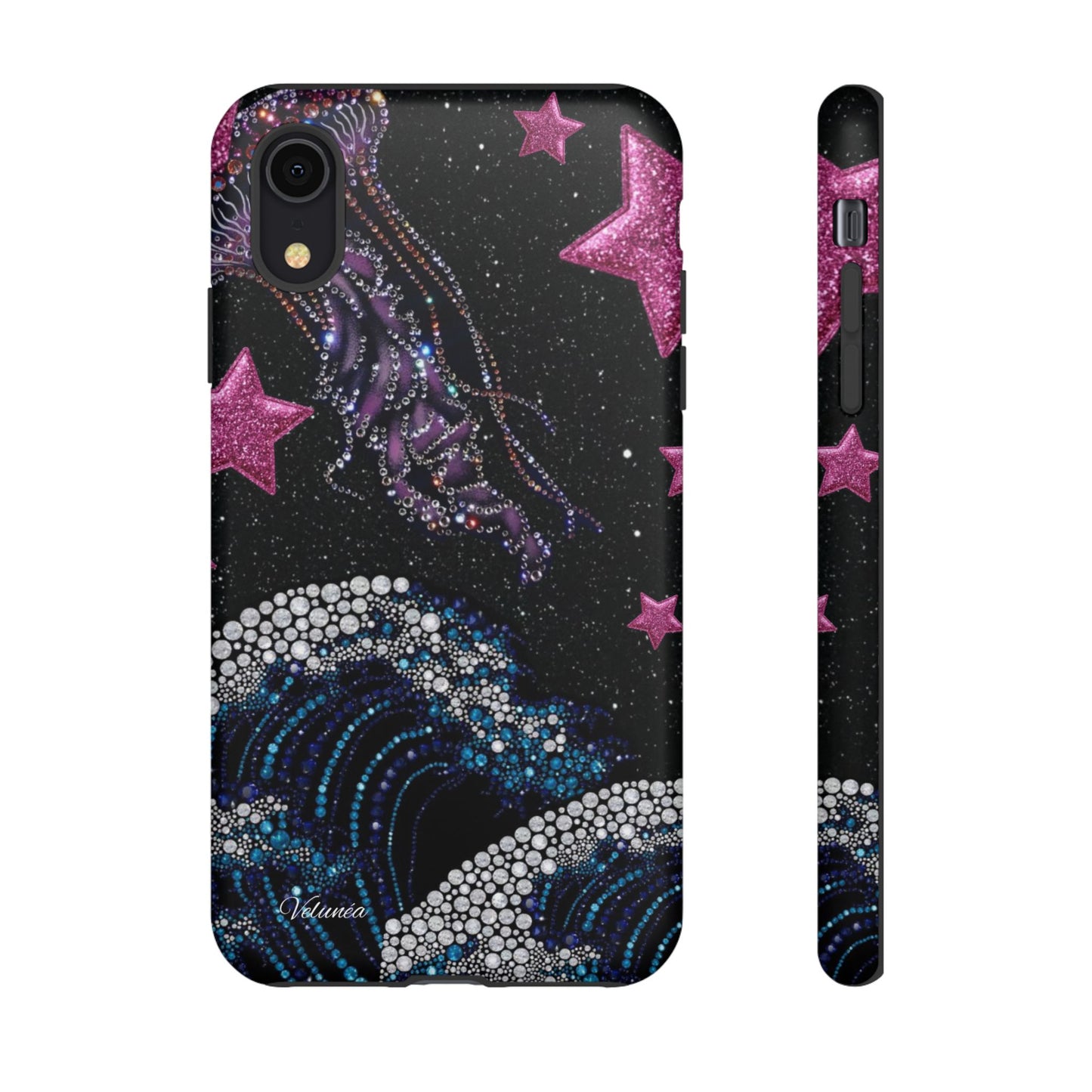 Velunéa Cosmic Waves Phone Case