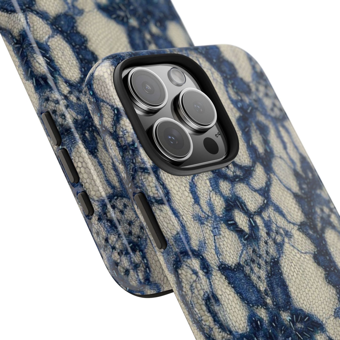 Velunéa Indigo Lace Phone Case