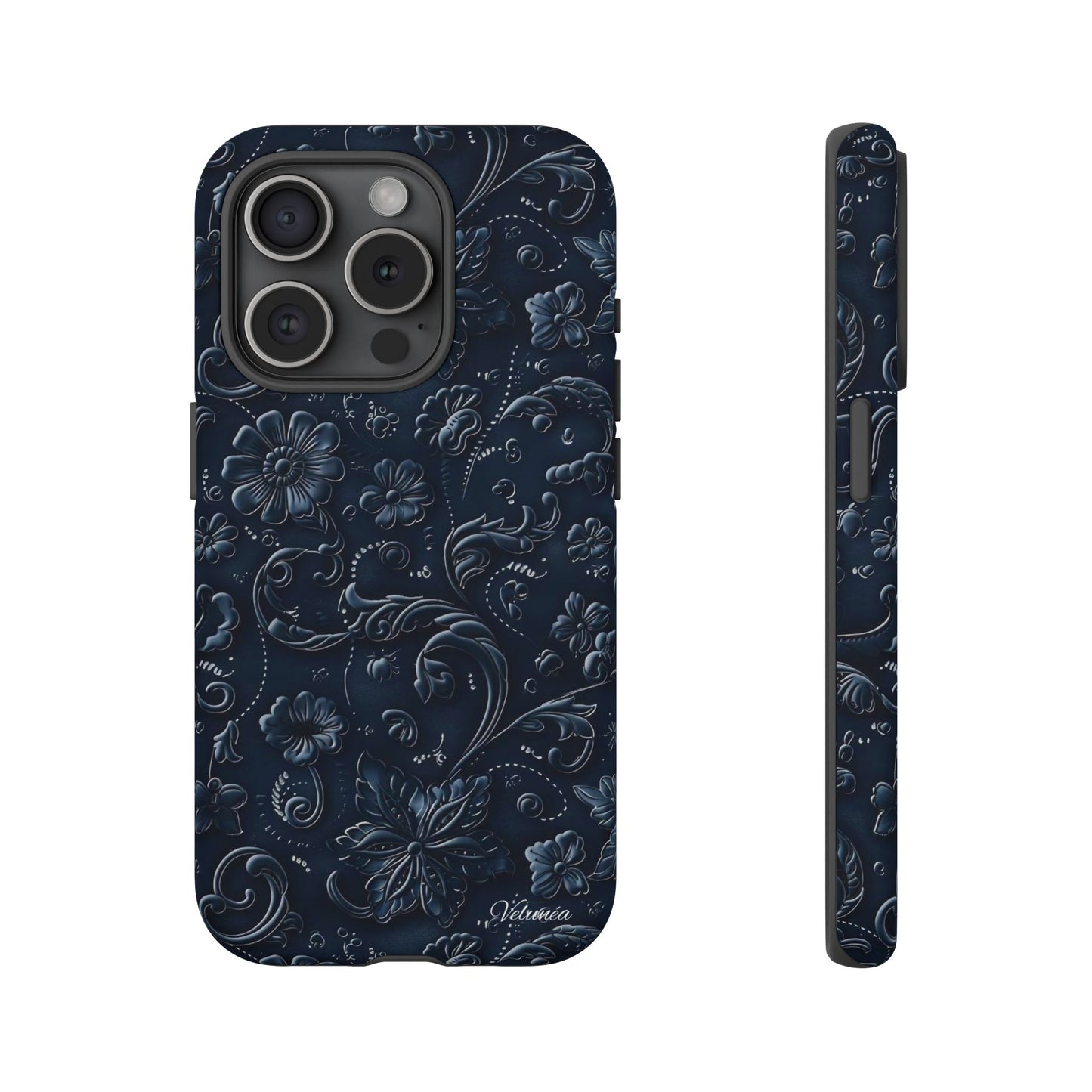 Velunéa Noir Floral Phone Case
