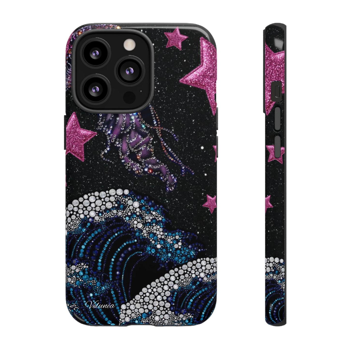 Velunéa Cosmic Waves Phone Case