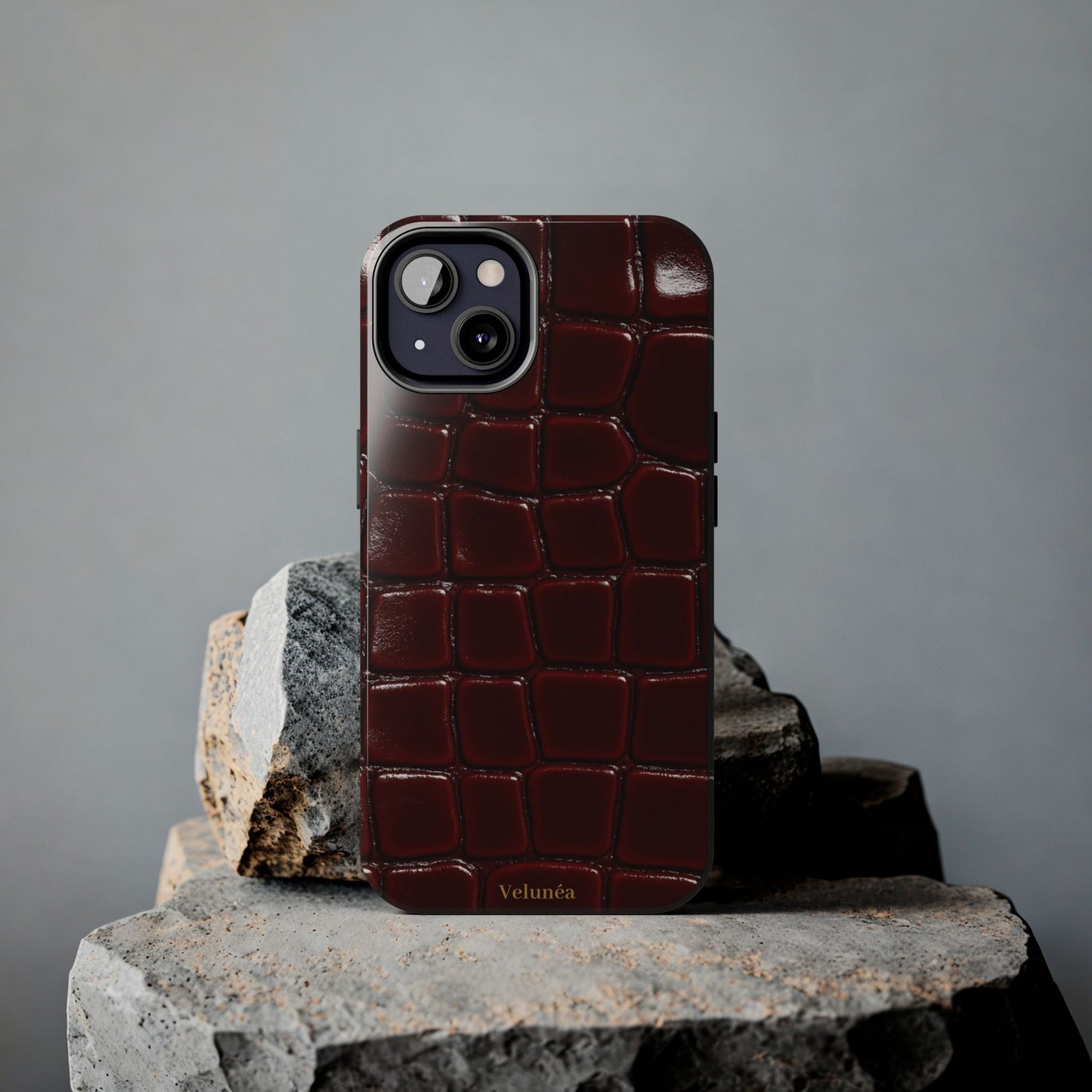 Velunéa Rouge Croc Phone Case