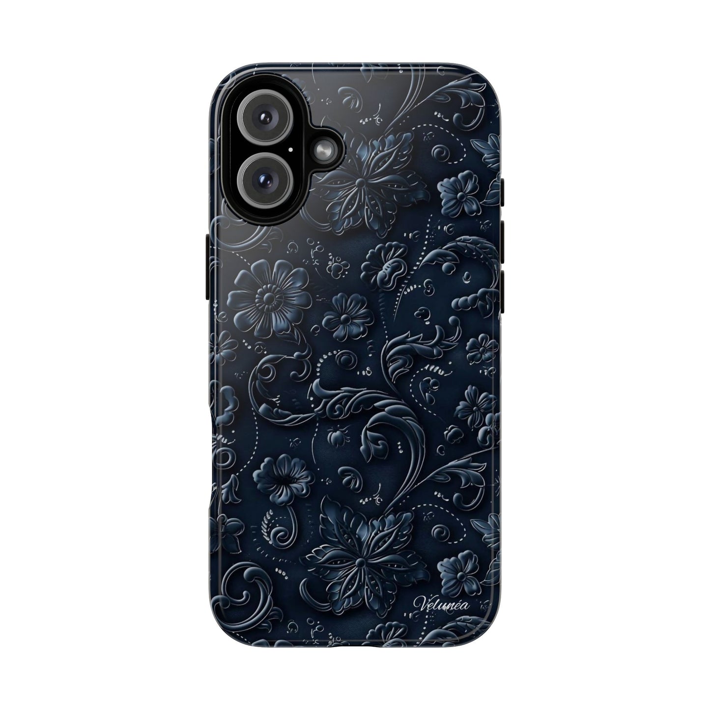 Velunéa Noir Floral Phone Case